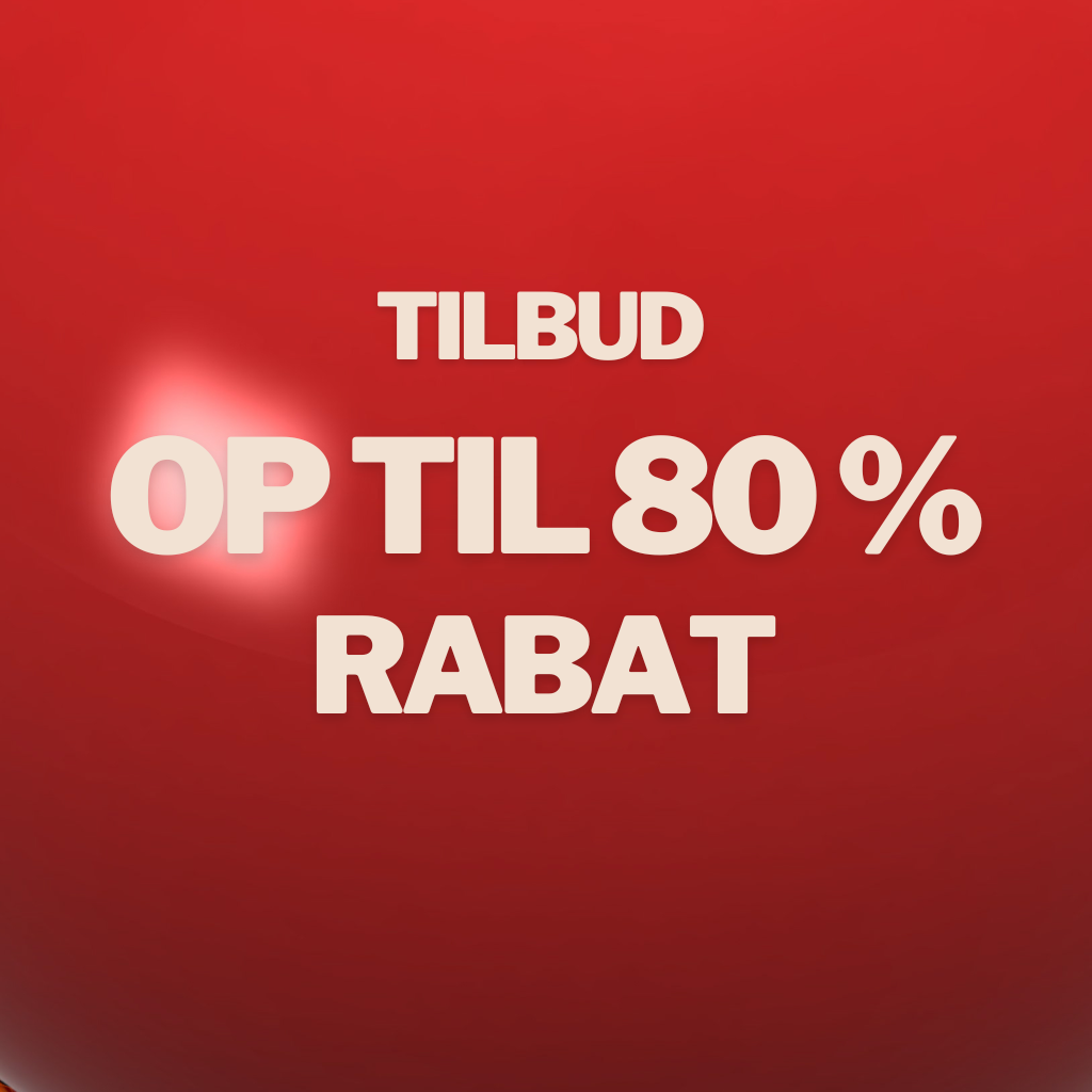 Et skilt med teksten udsalg og tilbud ved siden af en kurv fyldt med forskellige spændende madvarer og delikatesser.