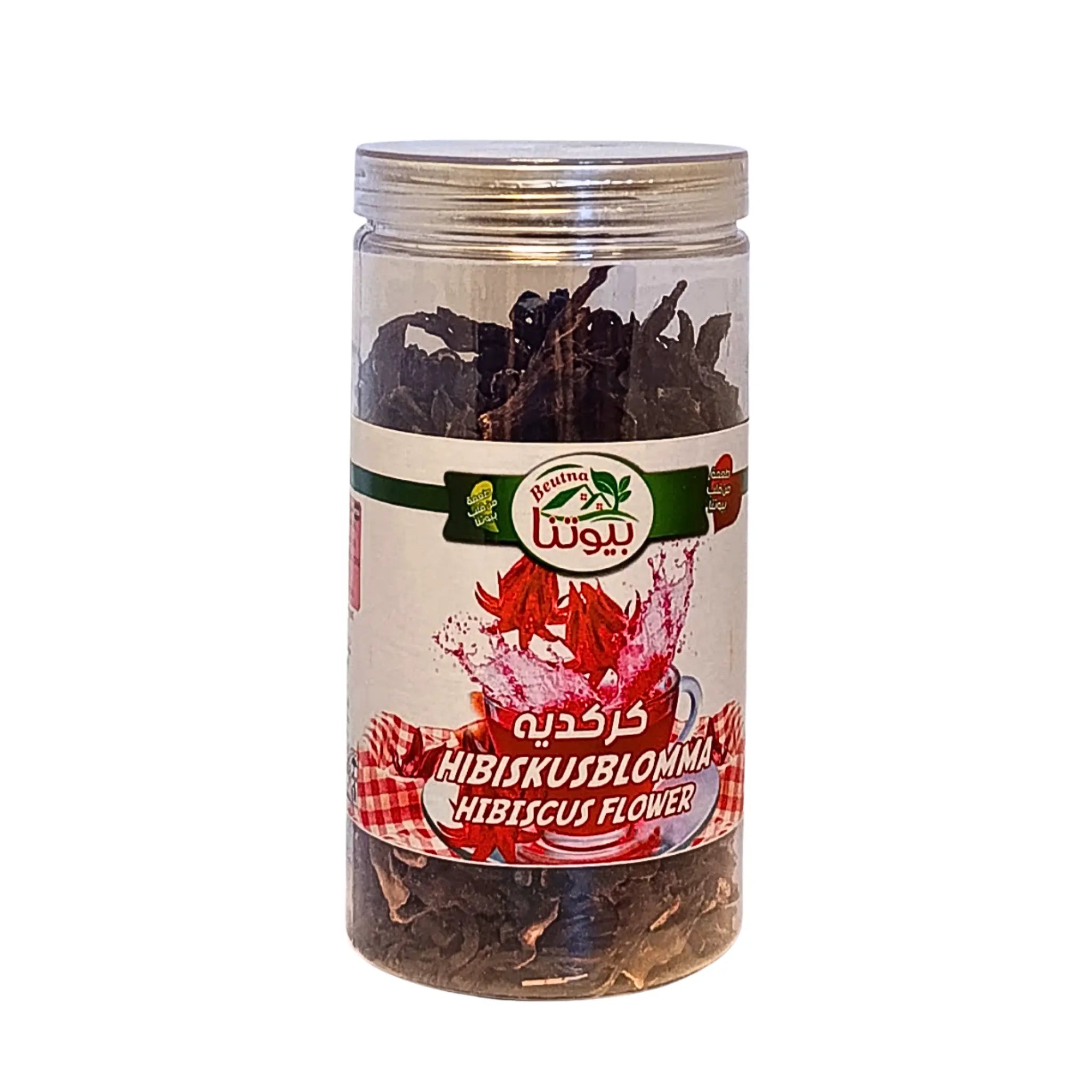 Beutna Hibiskusblomst 140g – Naturens Røde Skat