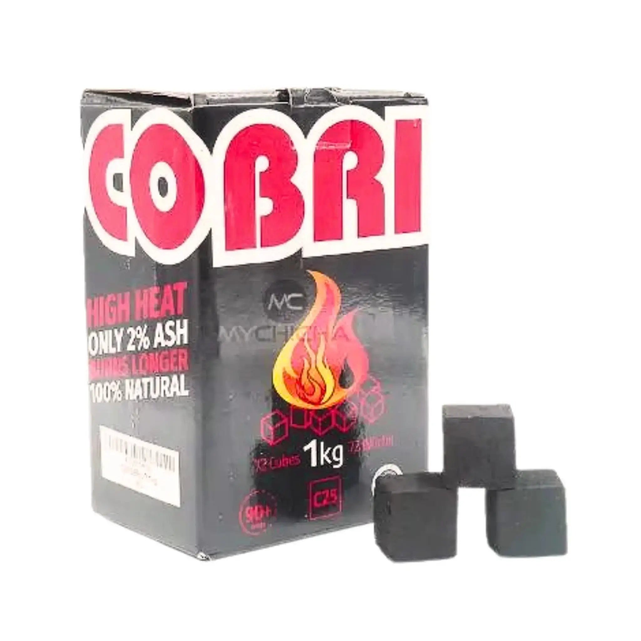 Coco Brico 1kg – Markedets Ledende Naturlige Vandpibe Kul