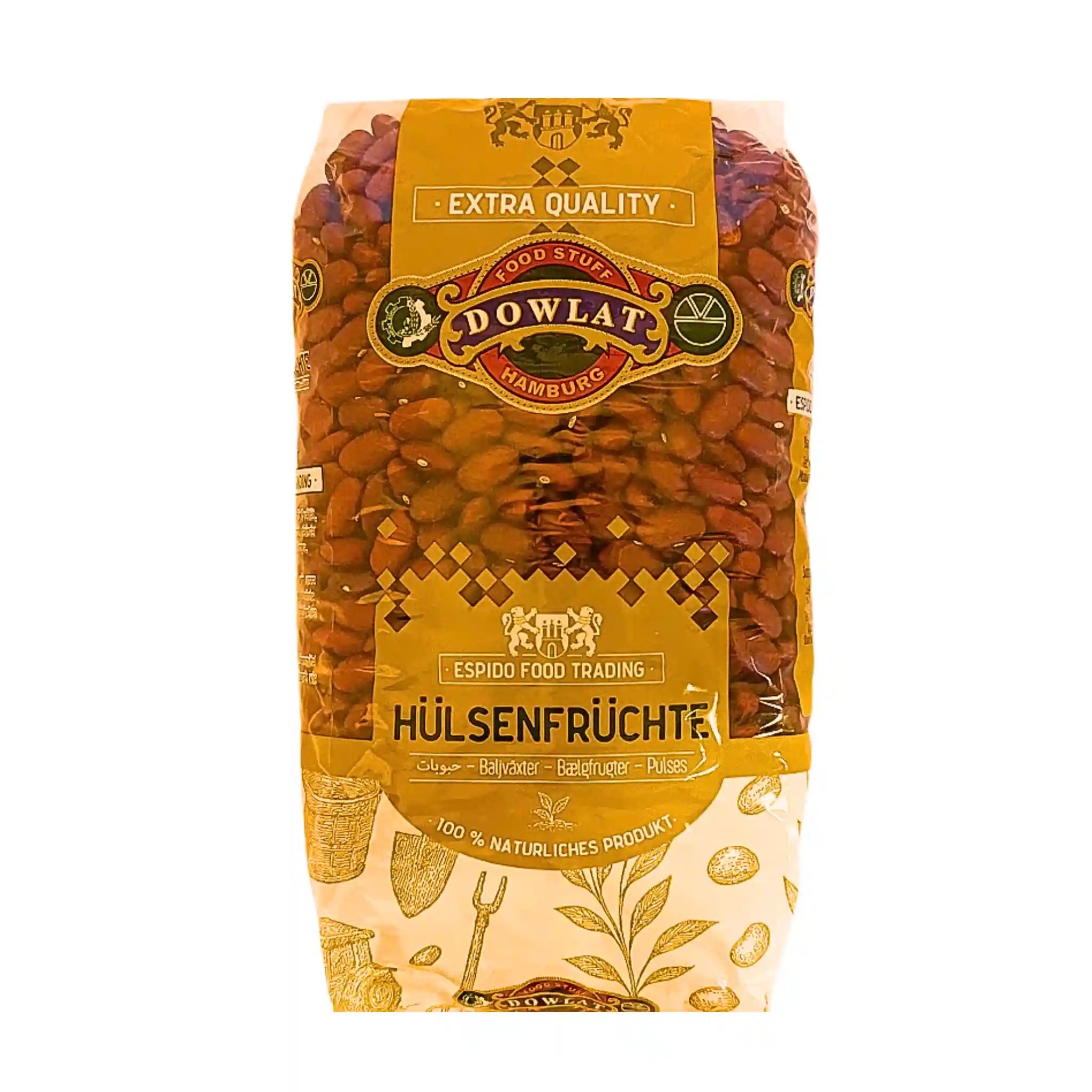 Dowlat Røde bønner 1 kg (Lobia Ghermez) | Premium til Ghormeh Sabzi