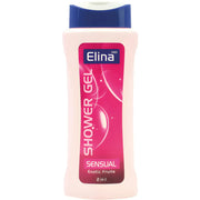 Elina Sensual duschgel 2-i-1 med exotisk frukt, rosa flaska, hygienprodukt
