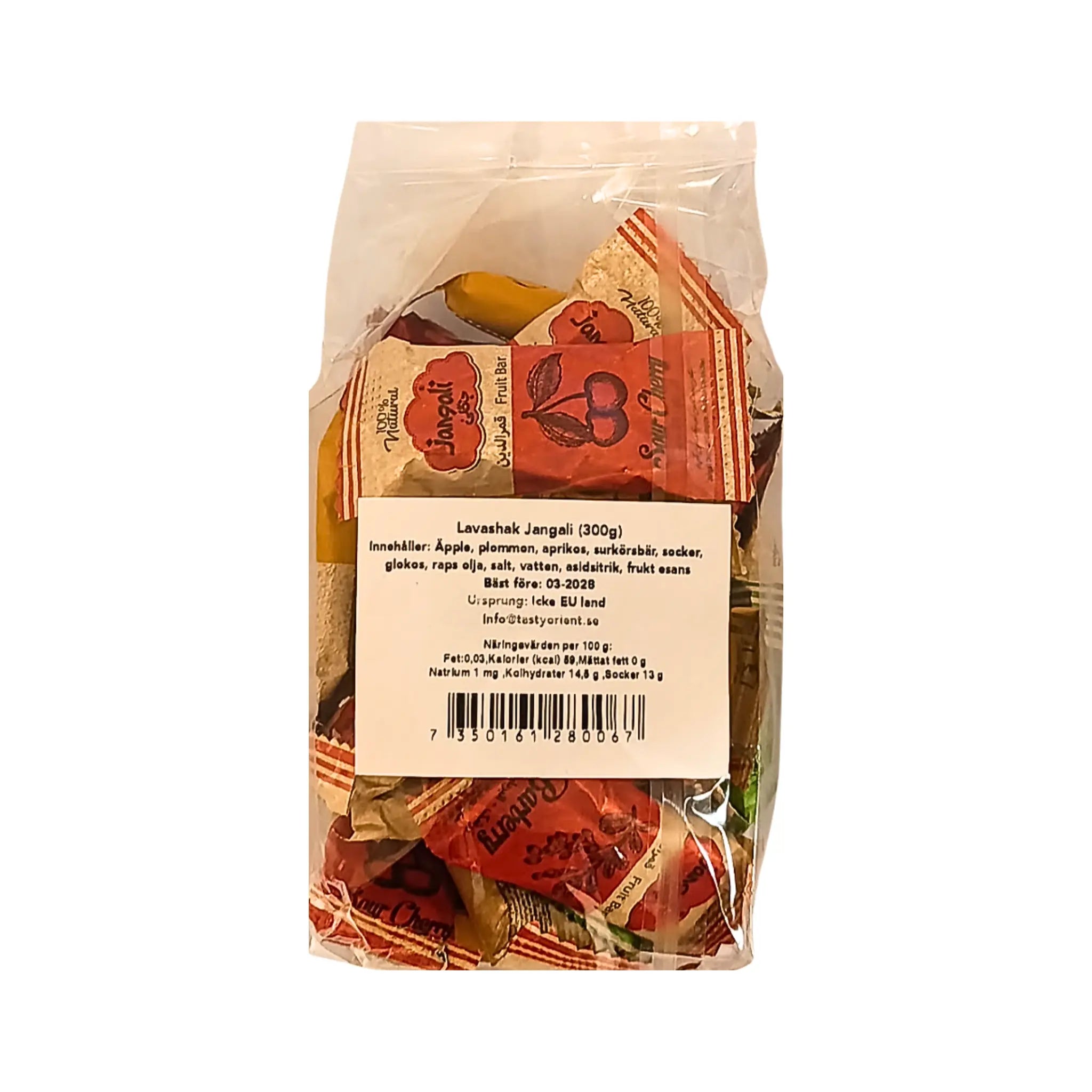 Lavashak Jangeli 300g | Ægte persisk frugtslik (syrlig)