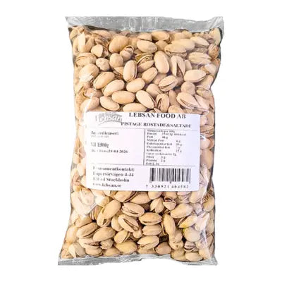 Lebsan Pistacienødder USA 800g – Ristede & Let Saltede Premium
