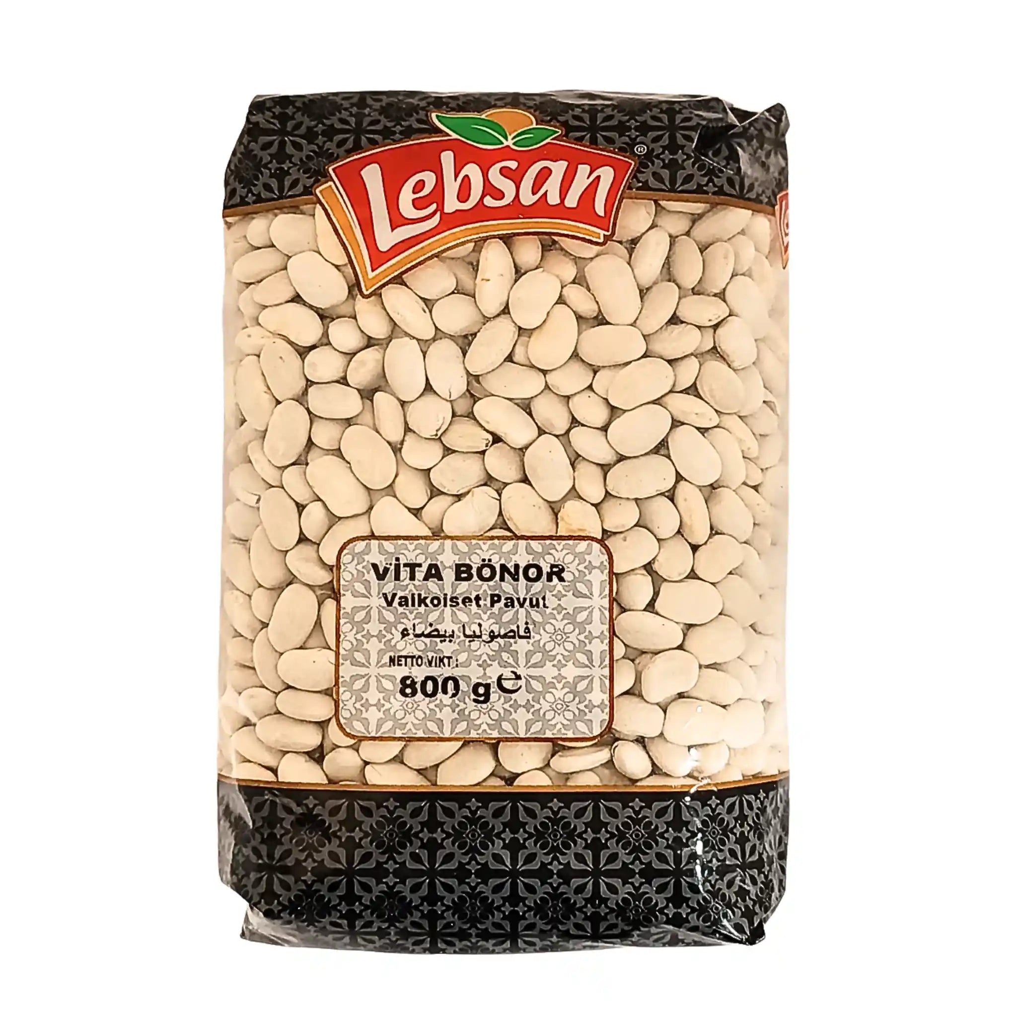 Lebsan Hvide Bønner 800g - Cremede & Proteinrige | Shirdell.se