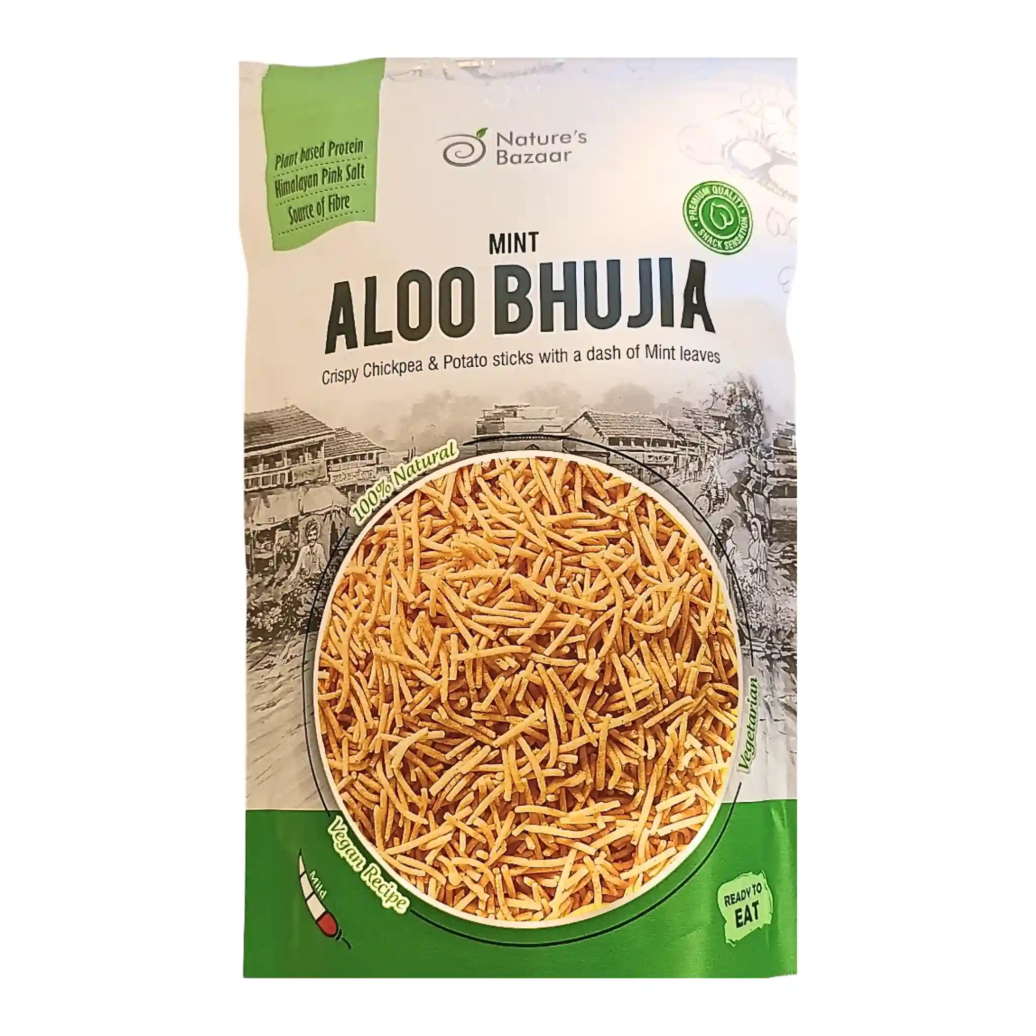 NB Aloo Bhujia 225g | Krydret indisk potet-snacks